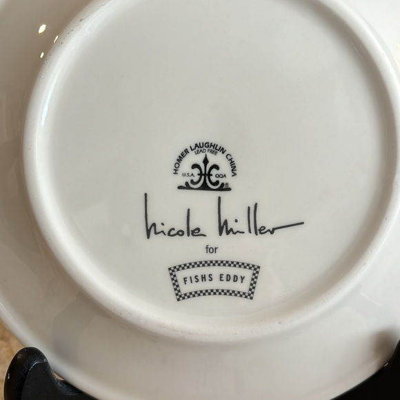 Fishs Eddy Child Plate Set - Picture 3 of 9